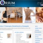 Web de la Clínica de Fisioterapia Dorsum en Tenerife