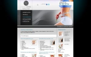 Web de la Clínica NAVACLINIC de Fisioterapia, Estética y Especialidades Médicas en Catarroja