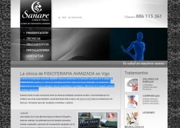 Sanare: Clinica fisioterapia Vigo
